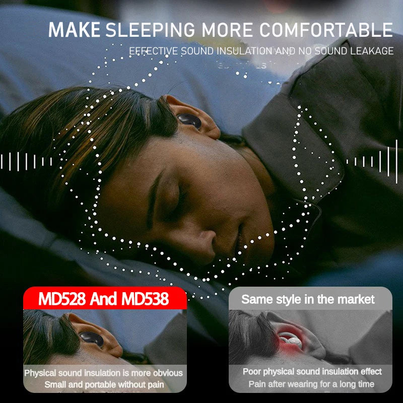SHUKE SK UltraThin Sleep Headphones Bluetooth Earbuds