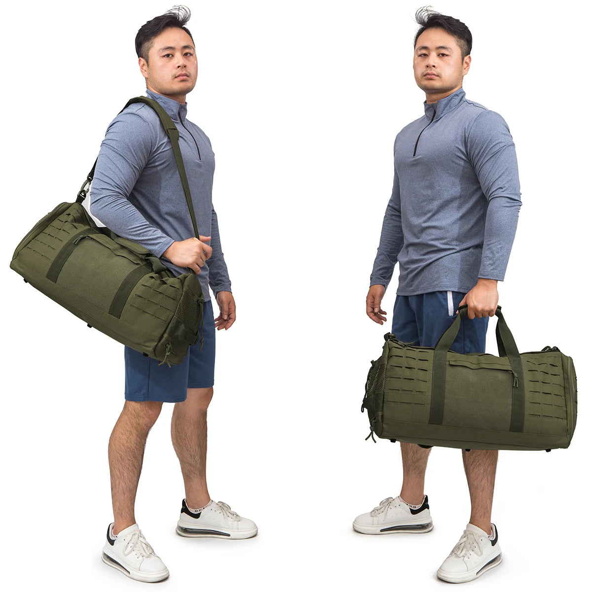 ReFire Gear Tactical Travel Bag for Men, Durable Luggage Duffel