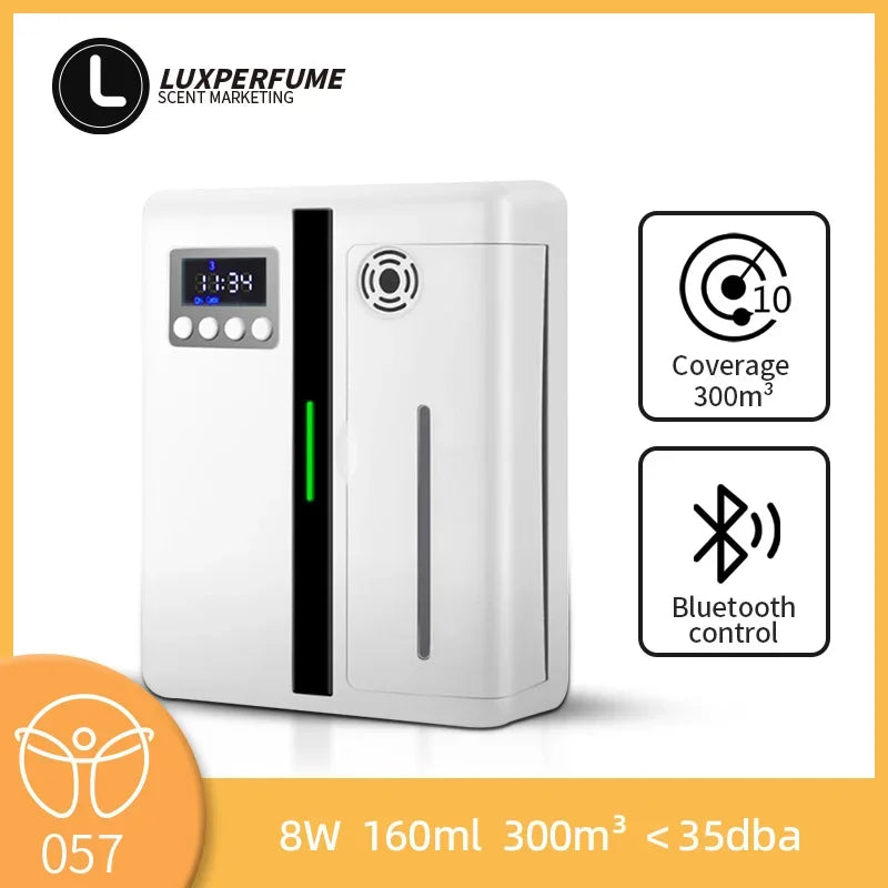 Le Parfum Fasina 200ml Smart Essential Oil Aroma Diffuser Bluetooth Wall Mounted For Home Commercial Use