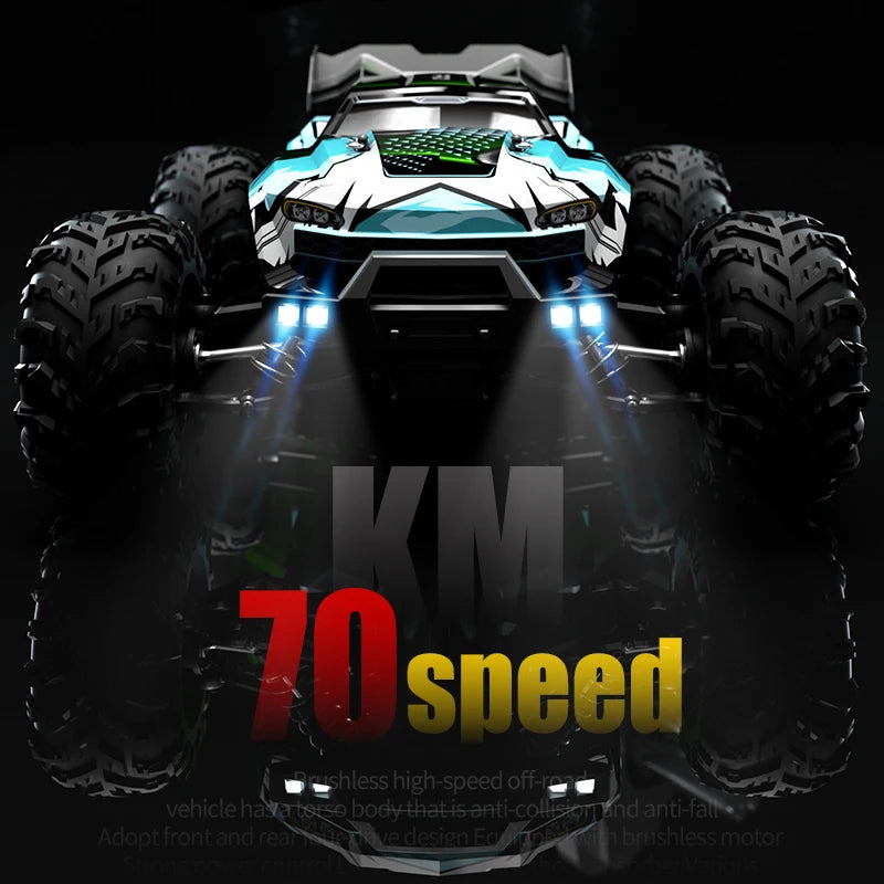 Wltoys 16101 Pro 4WD Remote Control Monster Truck LED Lights