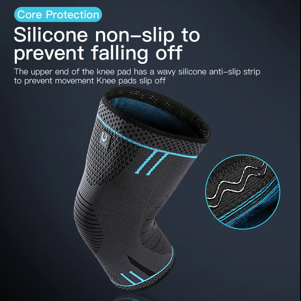 Kyncilor Compression Knee Sleeve Elastic Breathable Protector For Sports