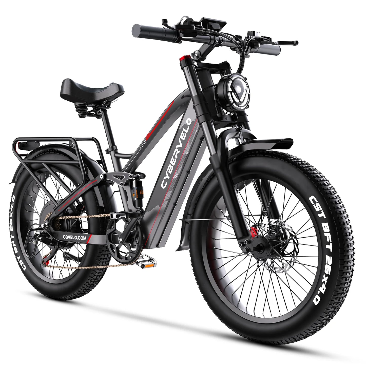 Cybervelo 5000W Fat Tire Electric Bike For Daily Commuting