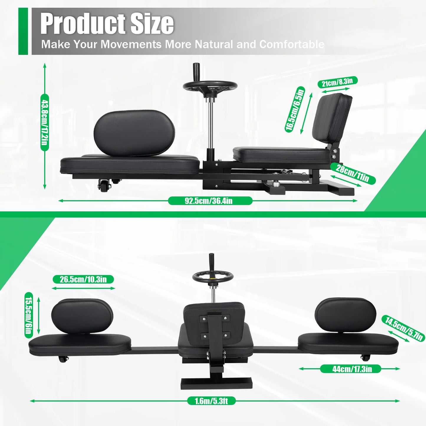 3 Bar Leg Stretcher Stretching Machine Heavy Duty Leg Stretcher Machine Gymnastics Yoga Splits Leg Stretching Flexibility