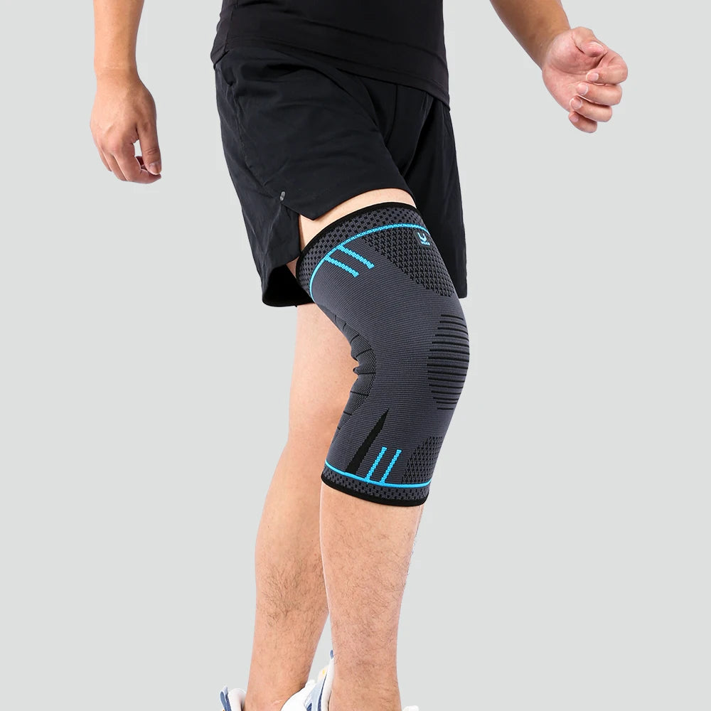 Kyncilor Compression Knee Sleeve Elastic Breathable Protector For Sports
