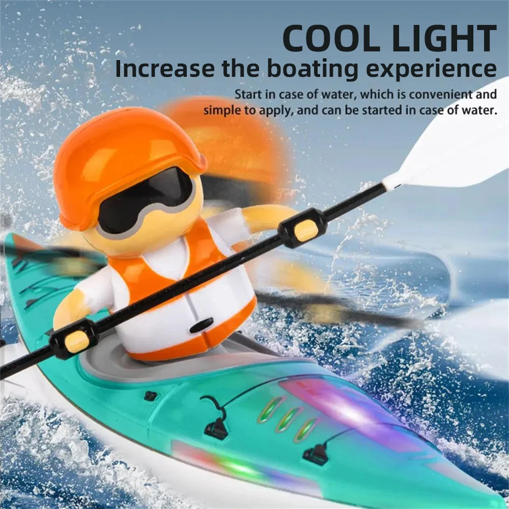 Kmoist Remote Control Speedboat RC Boat For Outdoor Fun