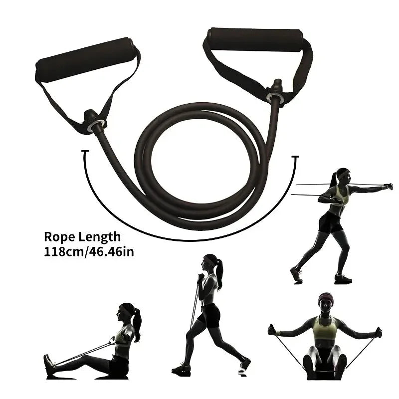 Resistance Bands With Handles For Home Gym And Portable Training