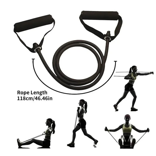 Resistance Bands With Handles For Home Gym And Portable Training