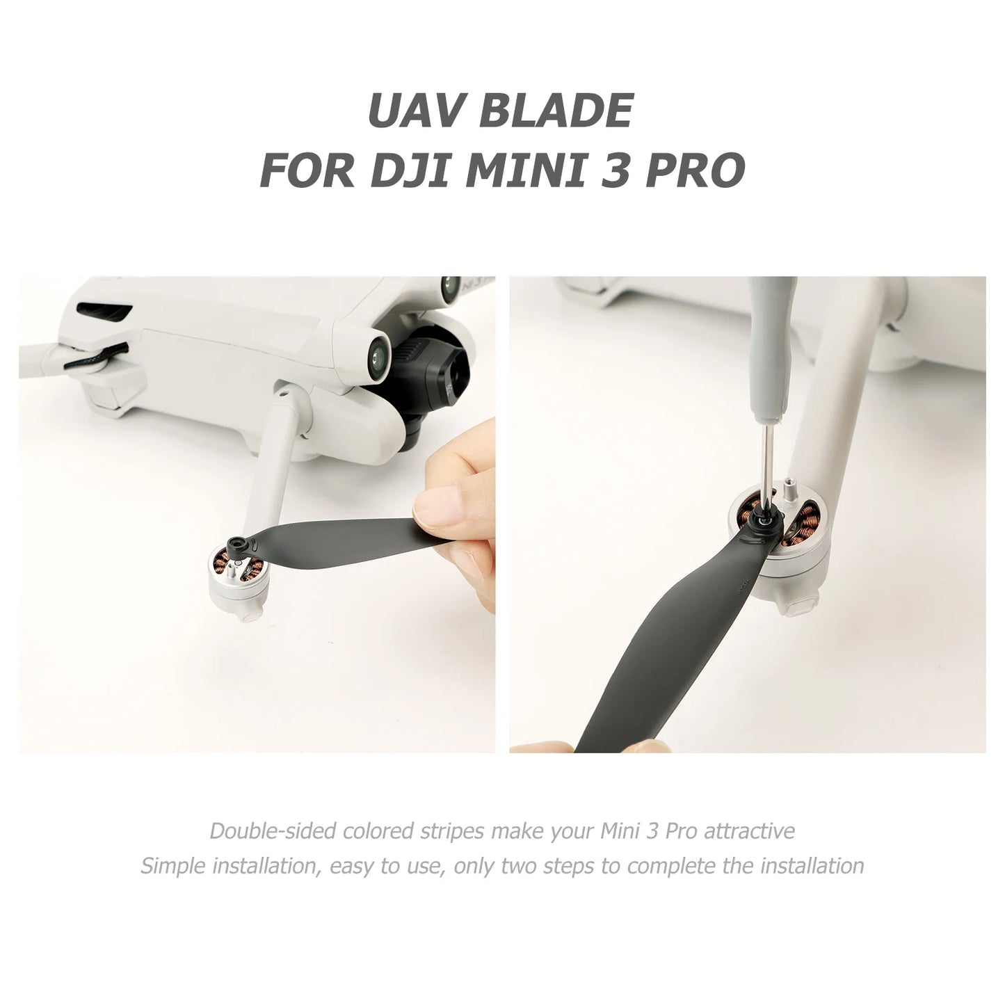 8Pcs Quick-Release Propellers For Mini 3 Pro Drone