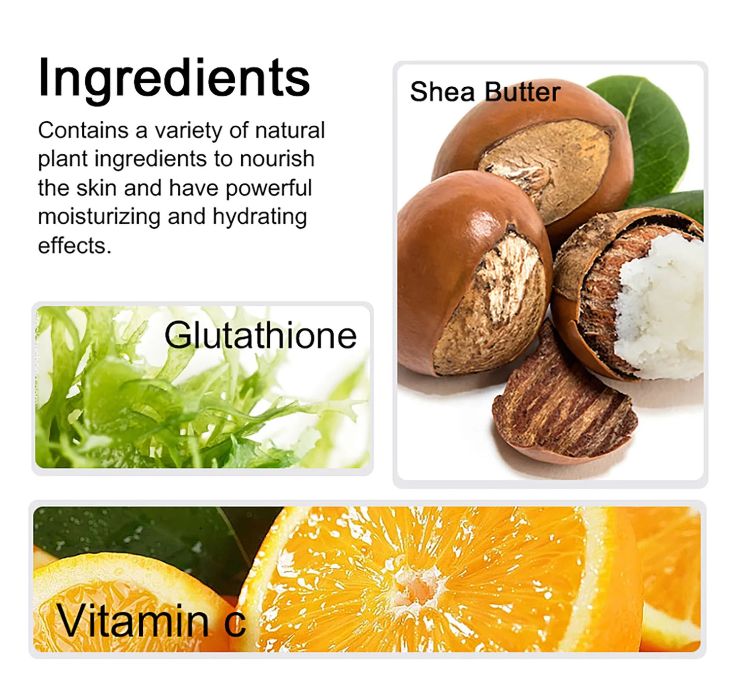 AILKE Whitening Skin Care Kit, With Vitamin C, Glutathione, Brightening, Reduce Dark Spots, Clean Stains, for Men & Women