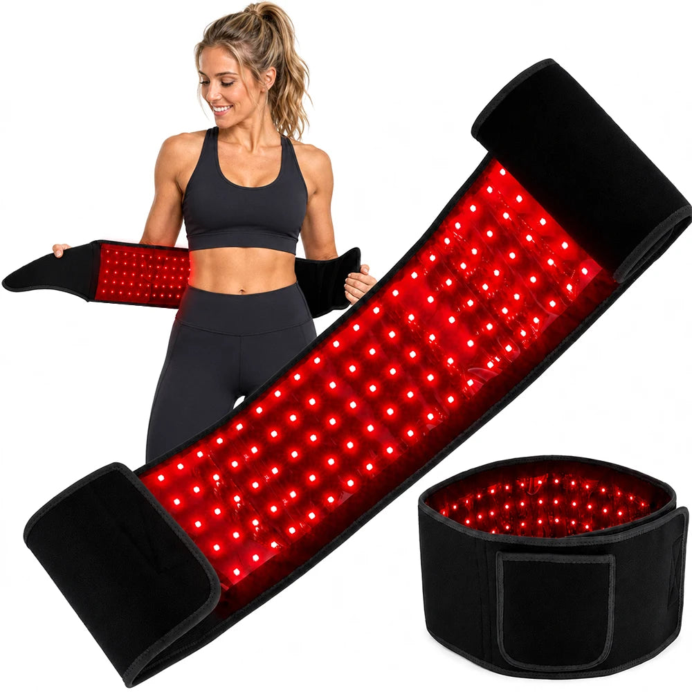 Advanced Red Light Therapy Belt For Relaxation And Circulation Support