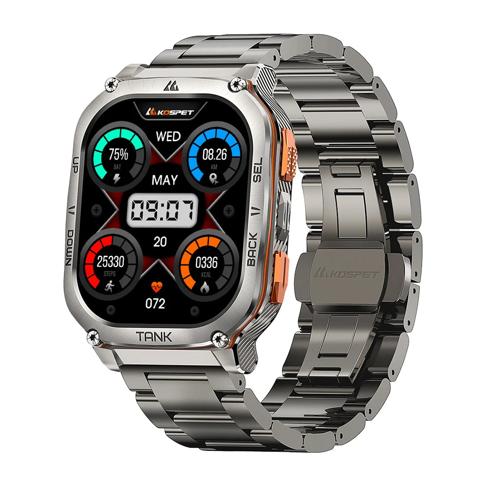 KOSPET Tank M3 Ultra GPS Smartwatch Waterproof 5ATM AMOLED