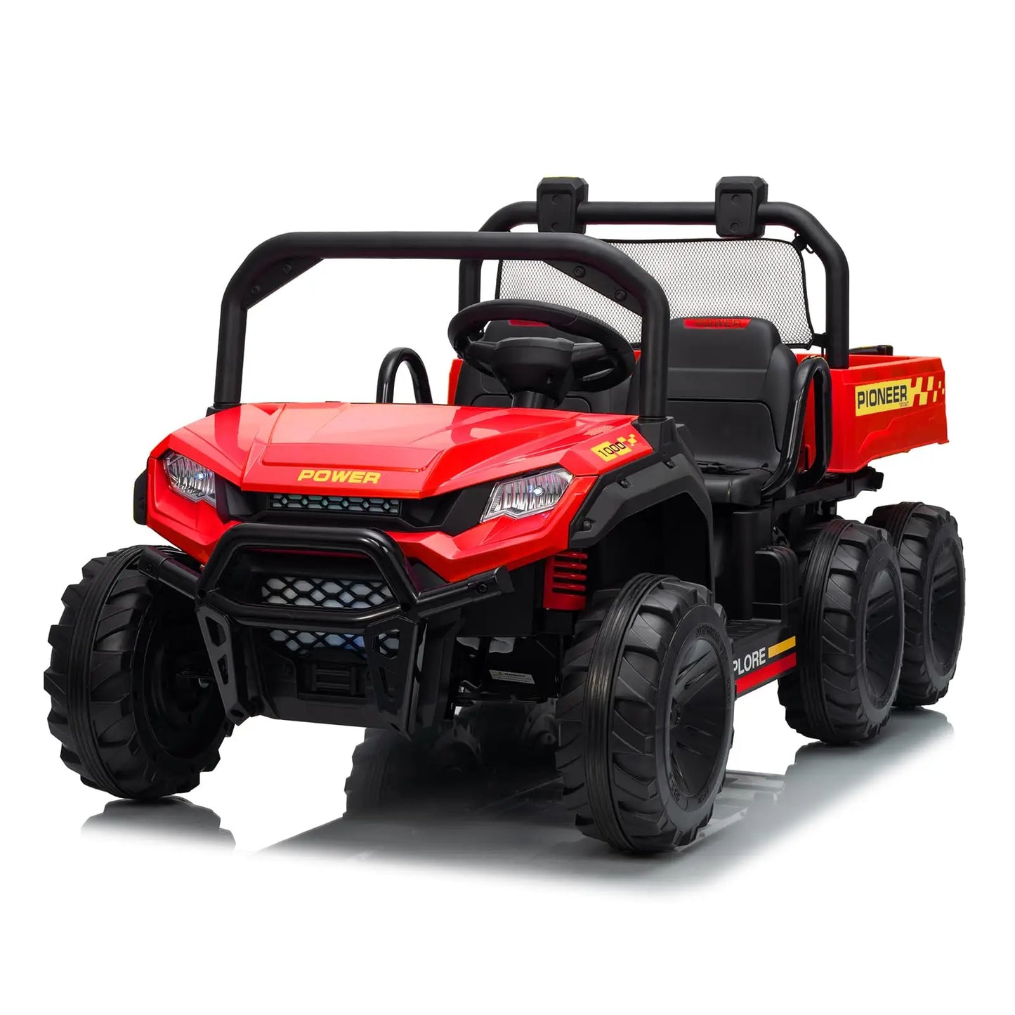 Electric 4WD Kids Ride On Dump Truck With Parental Remote