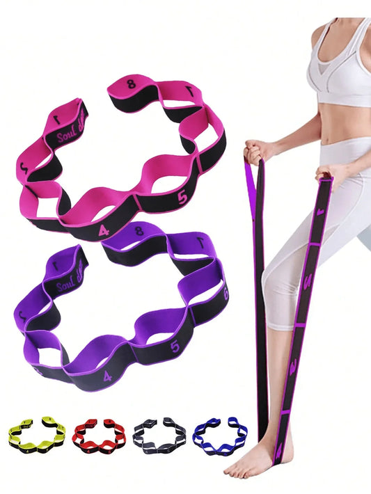 Yoga Elastic Resistance Band For Pilates And Fitness