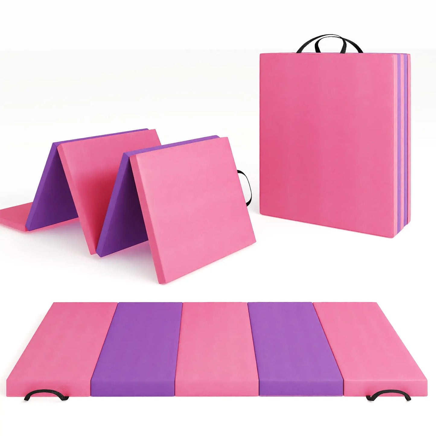 HiMISS Foldable Gymnastics Mat For Home Exercise And Yoga