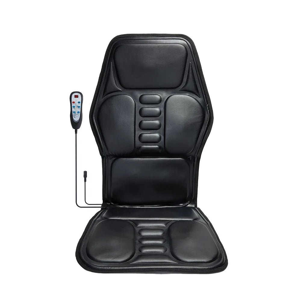 HOMEMASSA Heated Massage Chair Pad With 9 Modes For Comfort