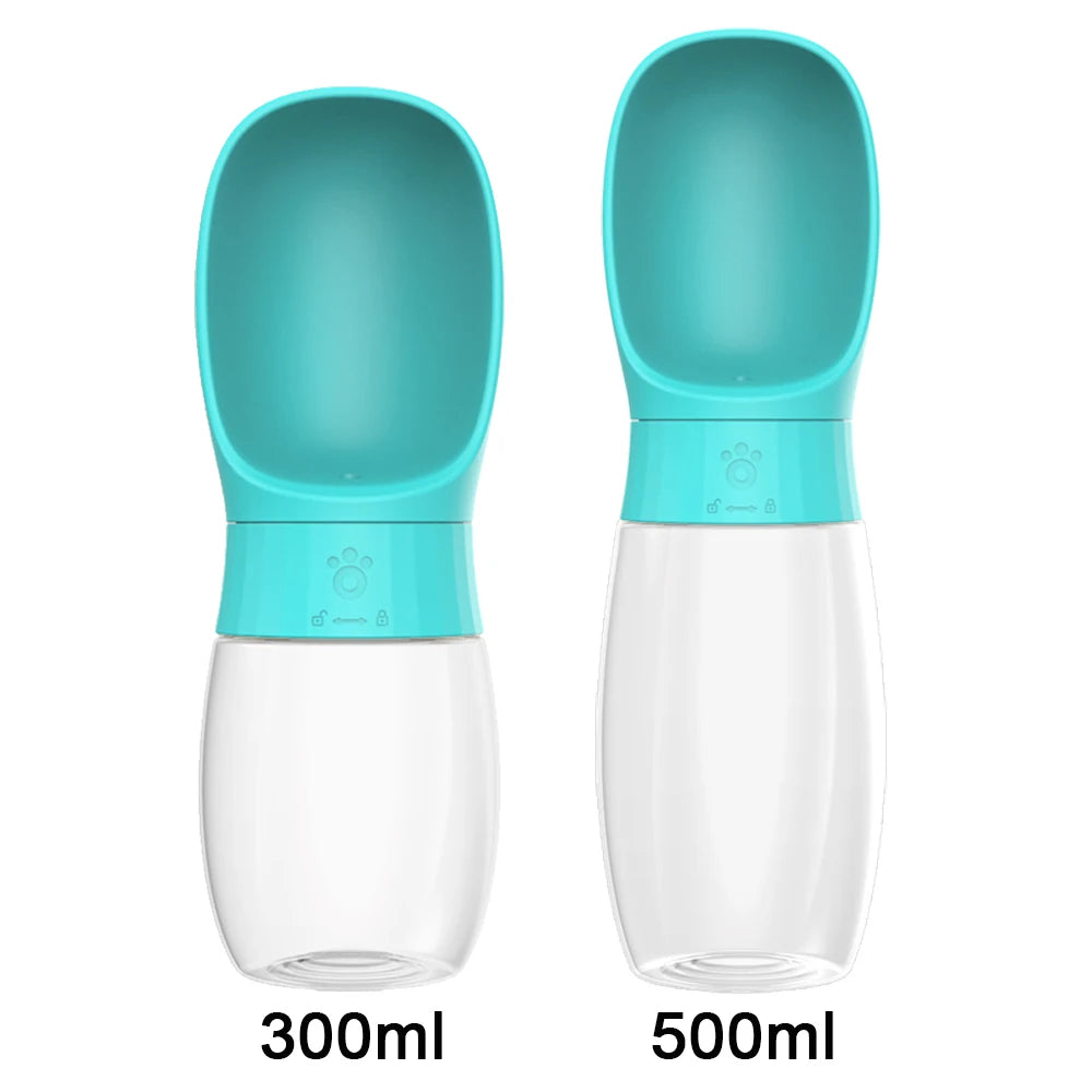 Holapet Portable Dog Water Bottle Dispenser With Travel Bowl