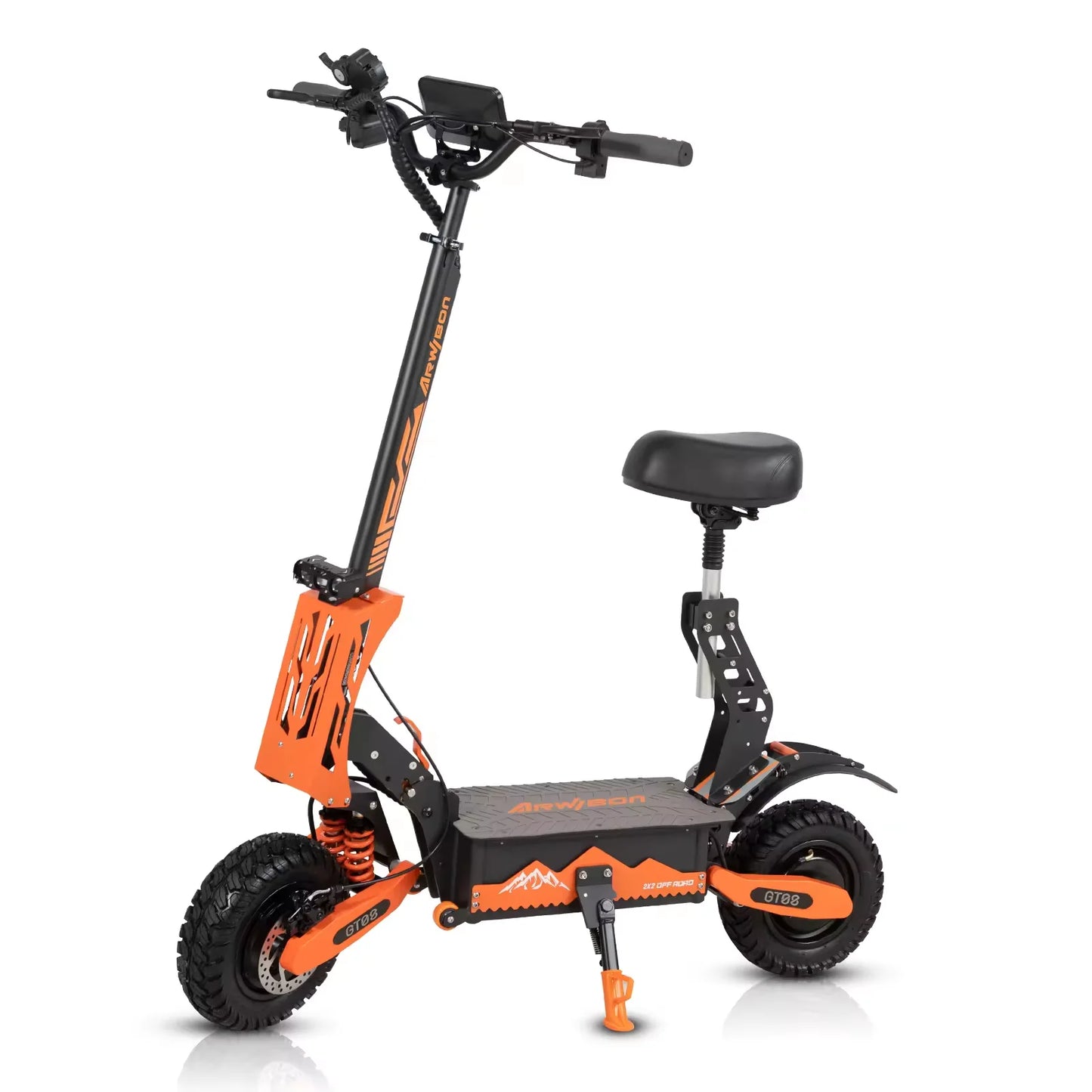 Arwibon 5600W Dual Motor Electric Scooter With Foldable Frame
