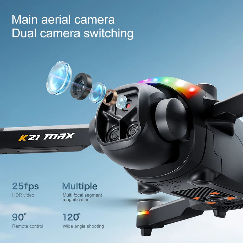 FPV Drone With Built In Screen Remote Controller No Phone