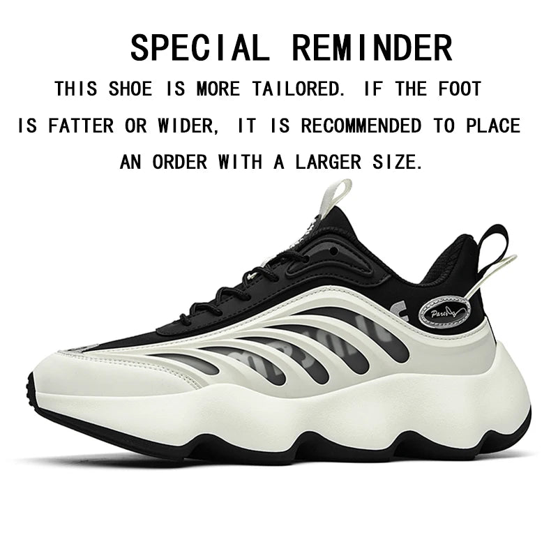 Lexsan Men's Breathable Casual Sneakers Lace Up Running Shoes