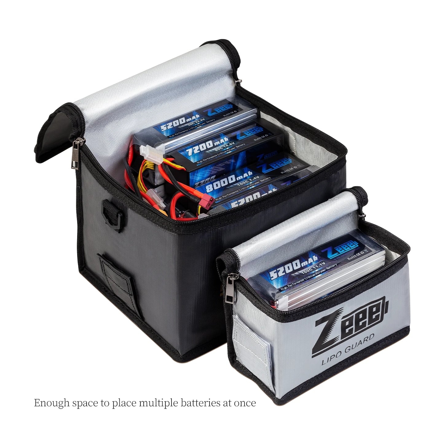 ZEEE LiPo Battery Storage Bag Fireproof Explosionproof RC Car