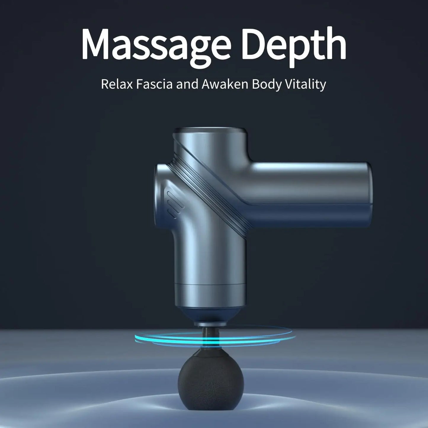 LEERCON Mini Muscle Massage Gun Featuring Silent Brushless Motor Design