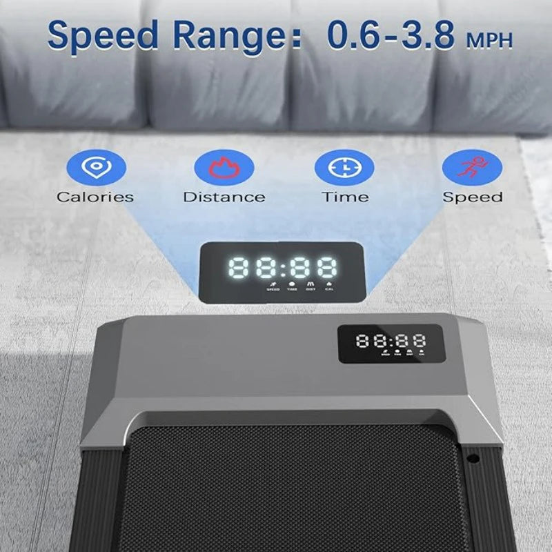 Superun Home Treadmill With Digital Display And Wireless Heart Monitor