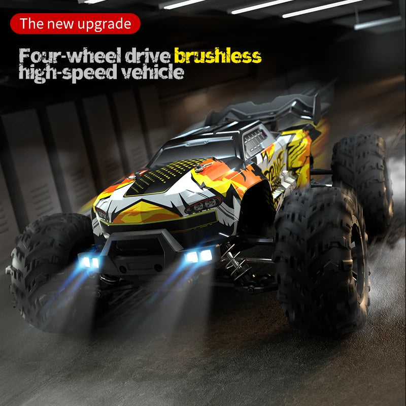 Wltoys 16101 Pro 4WD Remote Control Monster Truck LED Lights