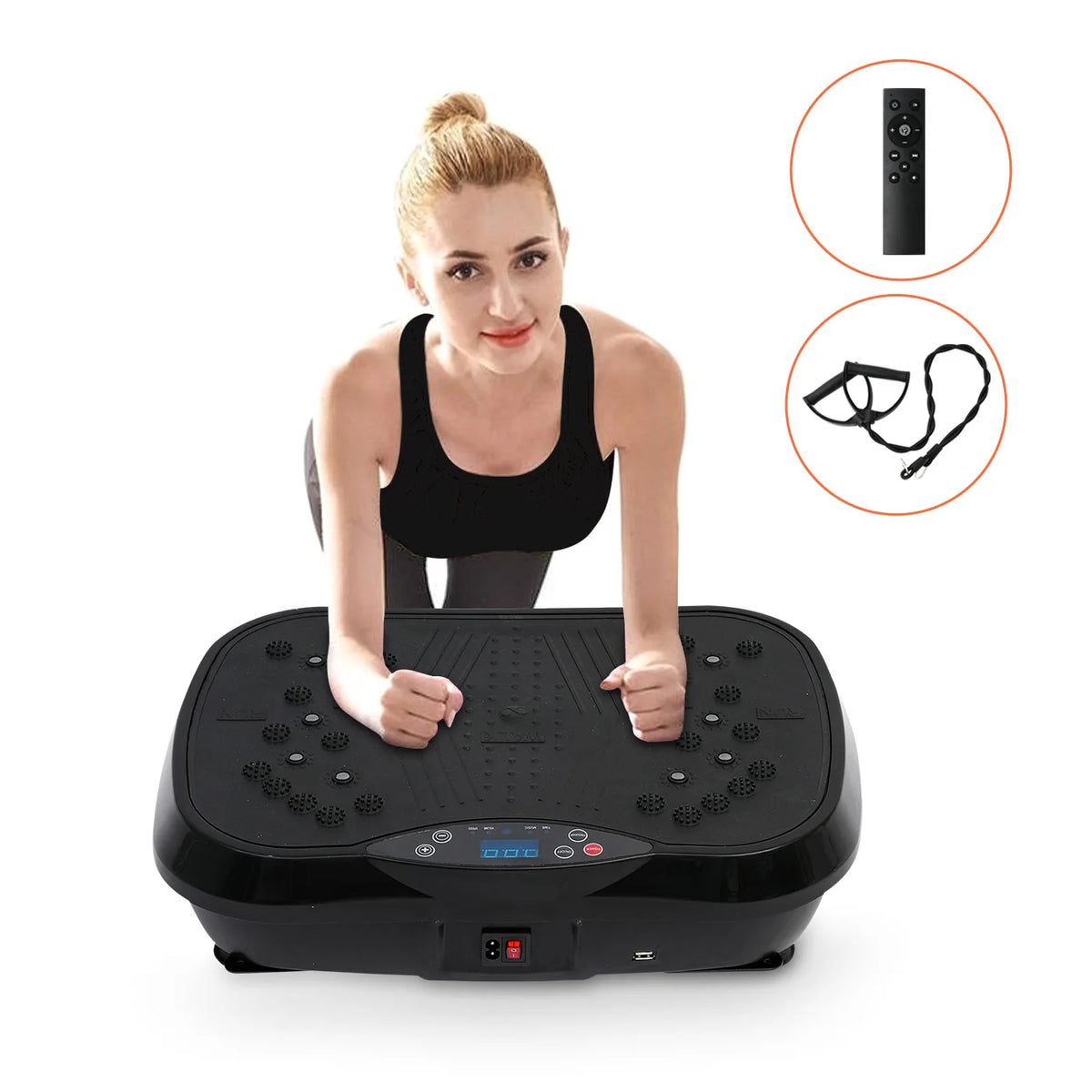 Whole Body Vibration Plate Machine For Home Fitness Exercise
