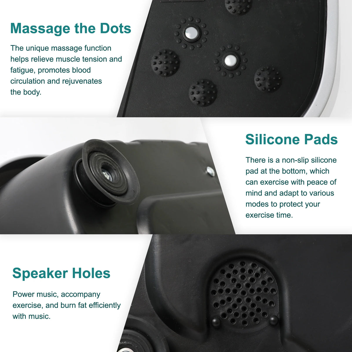 Whole Body Vibration Plate Machine For Home Fitness Exercise