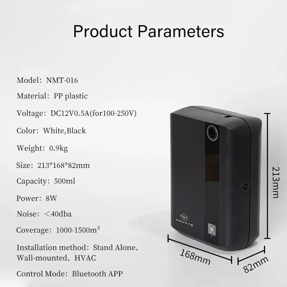 Namste 500Ml Bluetooth Aroma Diffuser For Home Essential Oils Air Freshener