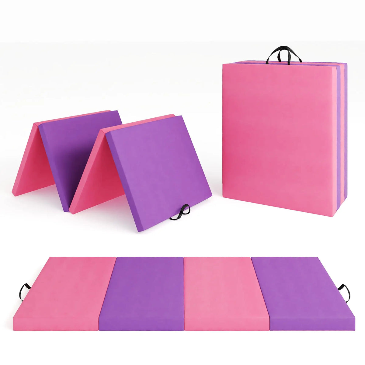 HiMISS Foldable Gymnastics Mat For Home Exercise And Yoga