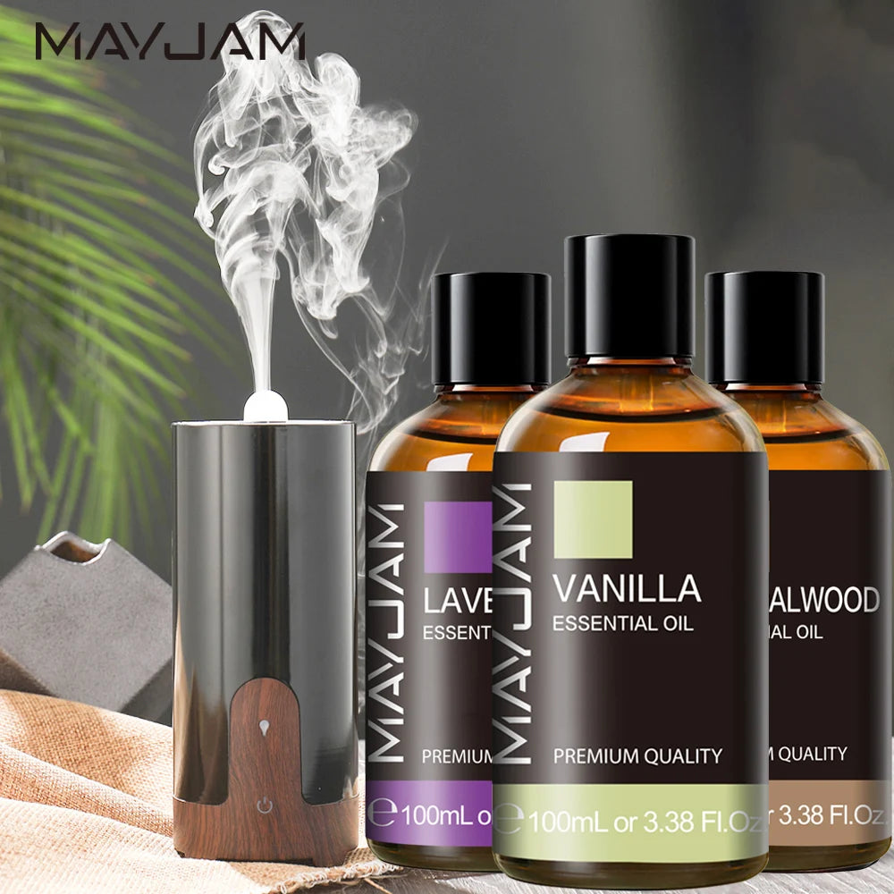 MAYJAM Pure Lavender Vanilla Ylang Ylang Essential Oil for Diffusers