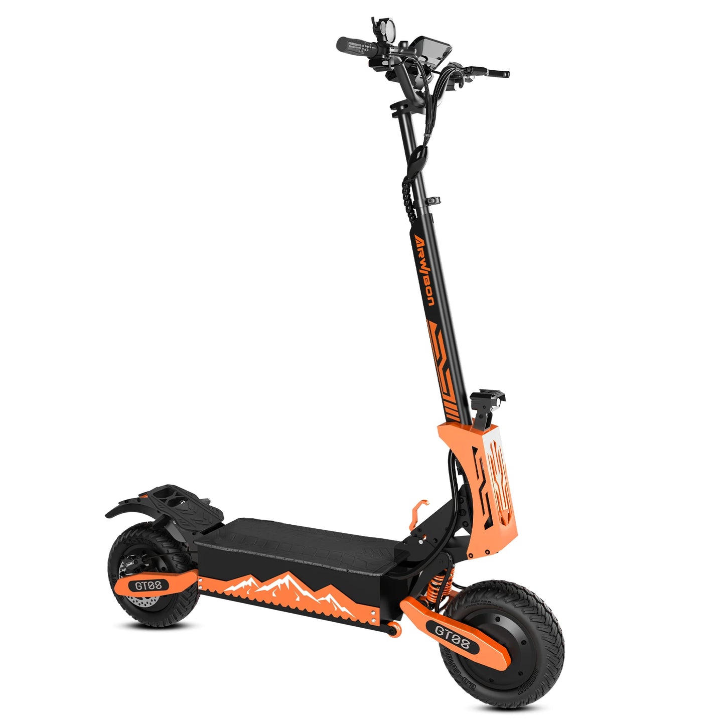 Arwibon 5600W Dual Motor Electric Scooter With Foldable Frame