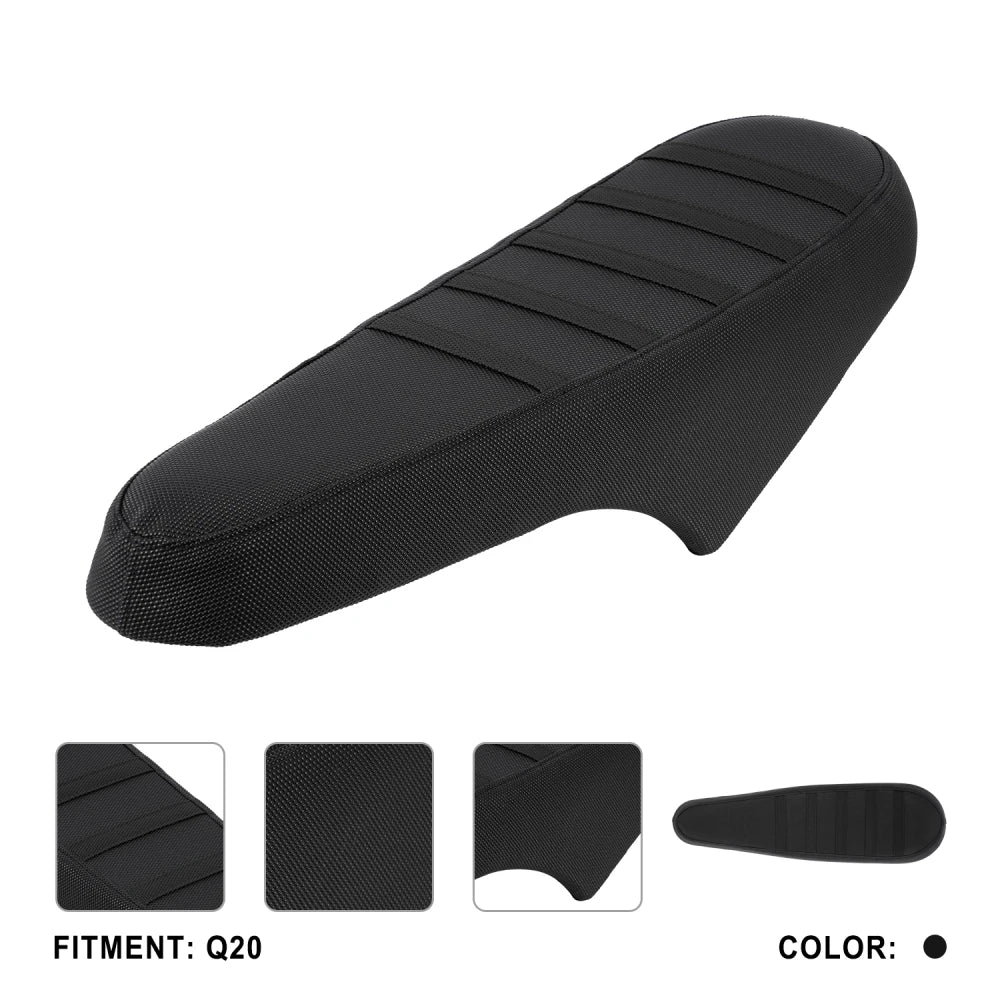 JFGRACING Waterproof Non Slip PVC Seat Cover For Ridstar Q20