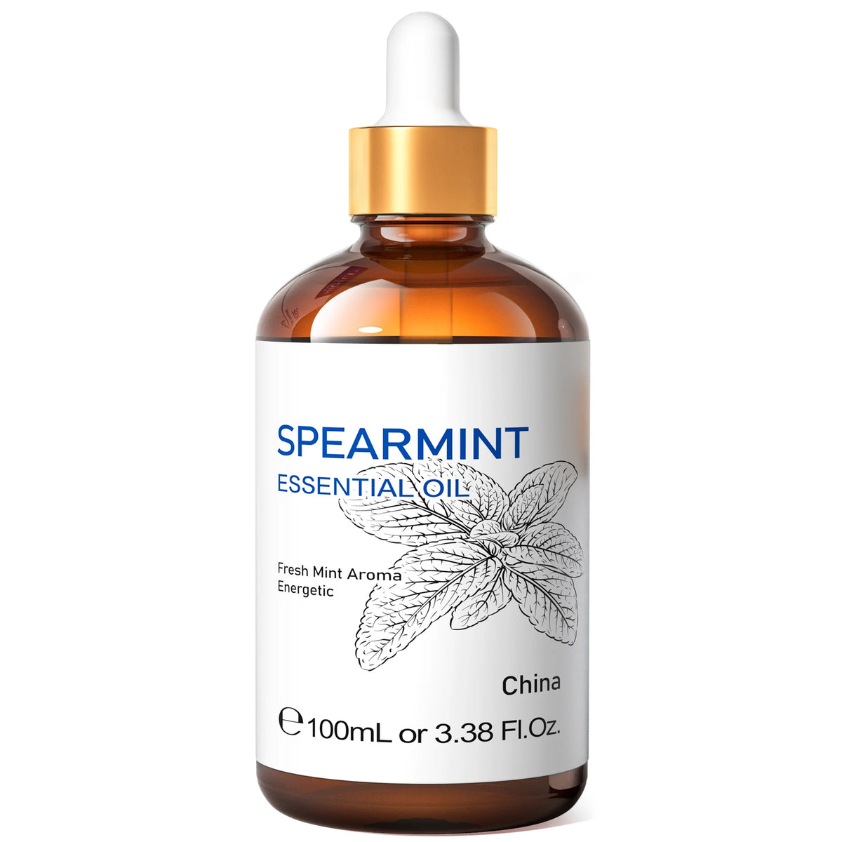 Hiqili Spearmint Vanilla Rose Cinnamon Lemon Essential Oils 100Ml Pure Blend Set