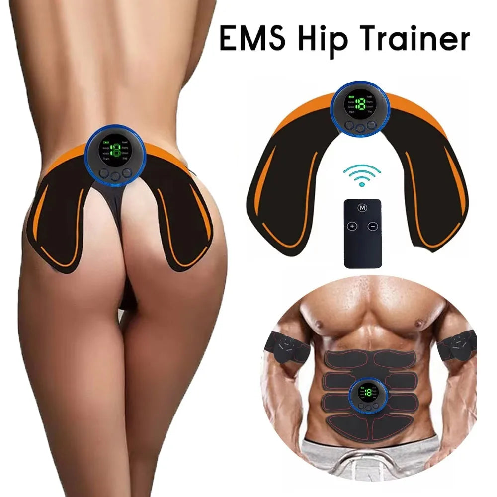 EMS Wireless Electric Muscle Stimulator For Abs Hips And Buttocks