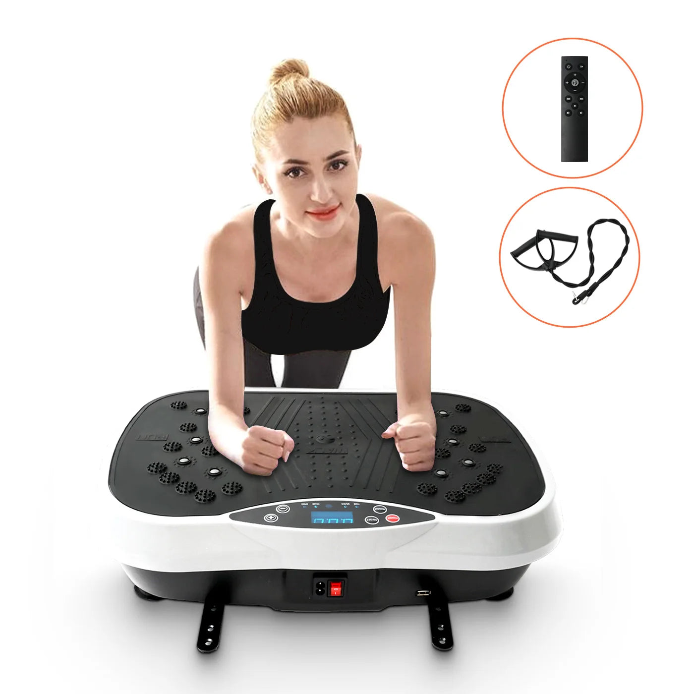Whole Body Vibration Plate Machine For Home Fitness Exercise