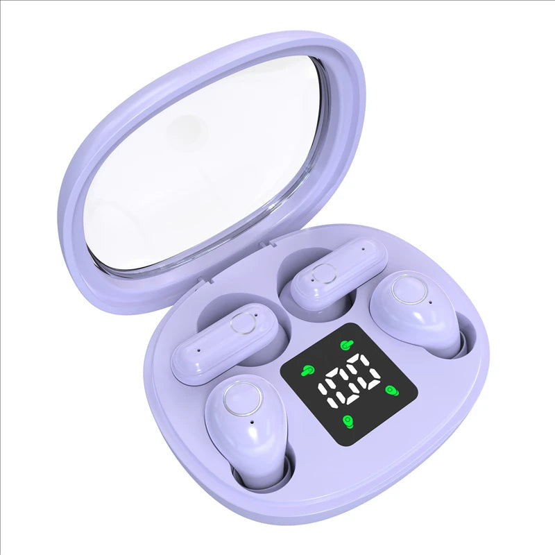 SHUKE 2in1 Wireless Bluetooth Earbuds With Noise Cancellation