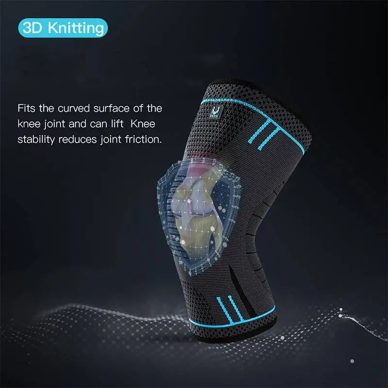 Kyncilor Compression Knee Sleeve Elastic Breathable Protector For Sports