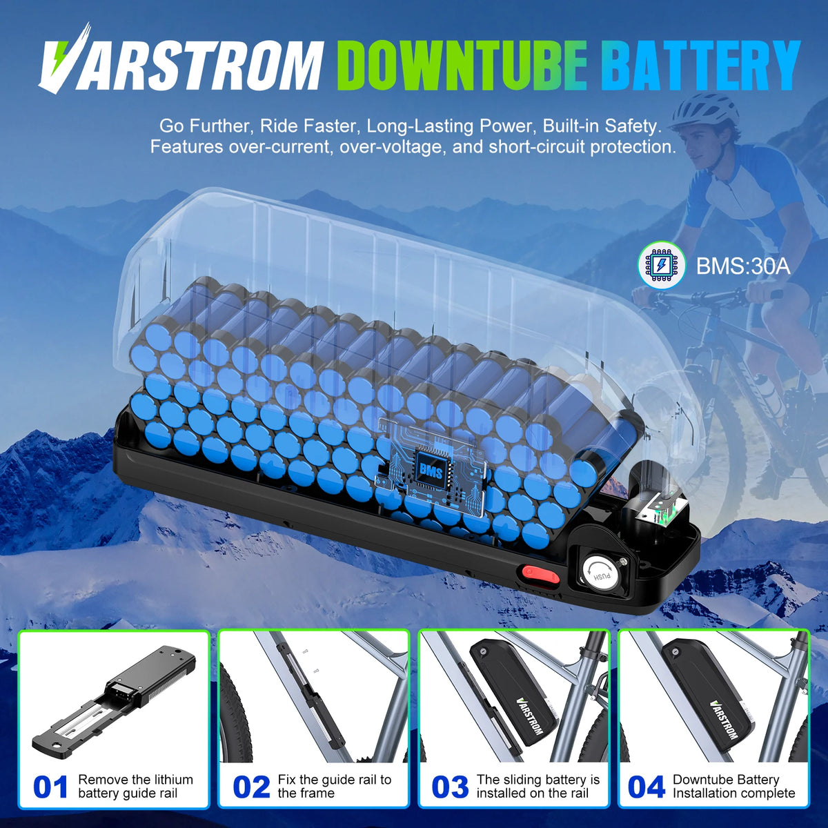 Hailong Professional Ebike Battery Downtube Power Pack