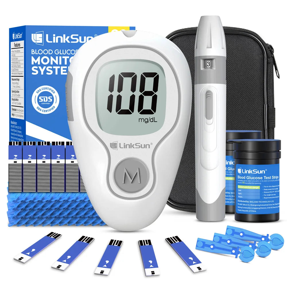 Linksun Blood Glucose Monitor G-425-1 With 50 Strips Kit