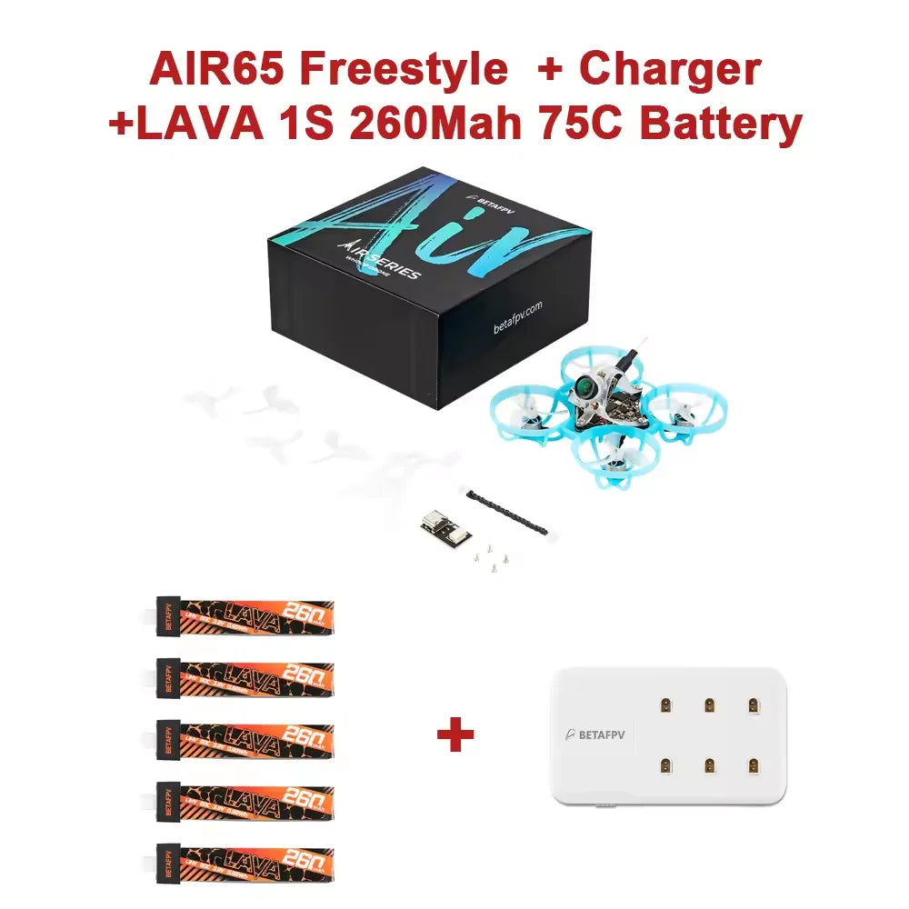 Betafpv Air65 Brushless Whoop Quadcopter Rc Racing Freestyle Drone