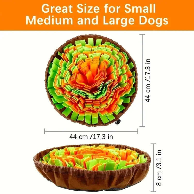 Foldable Felt Sniffing Pad For Dogs Slow Feeding Mat