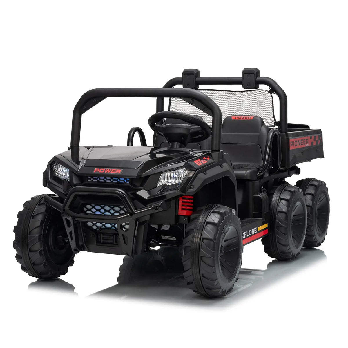 Electric 4WD Kids Ride On Dump Truck With Parental Remote