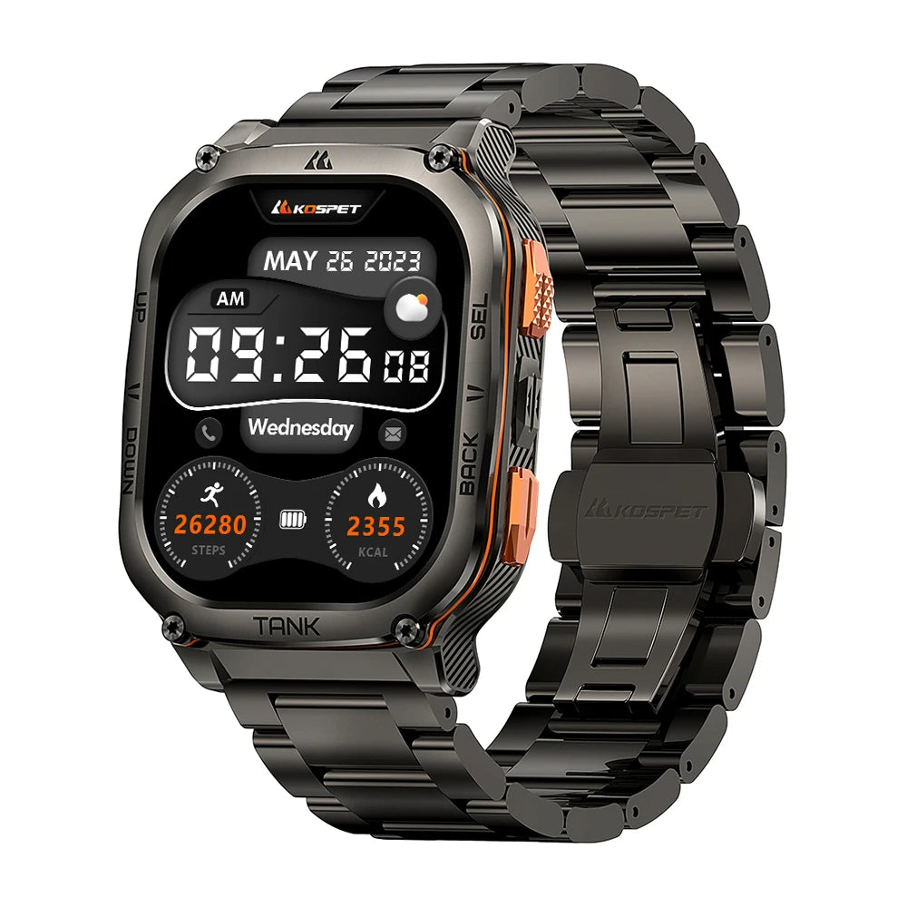 KOSPET Tank M3 Ultra GPS Smartwatch Waterproof 5ATM AMOLED