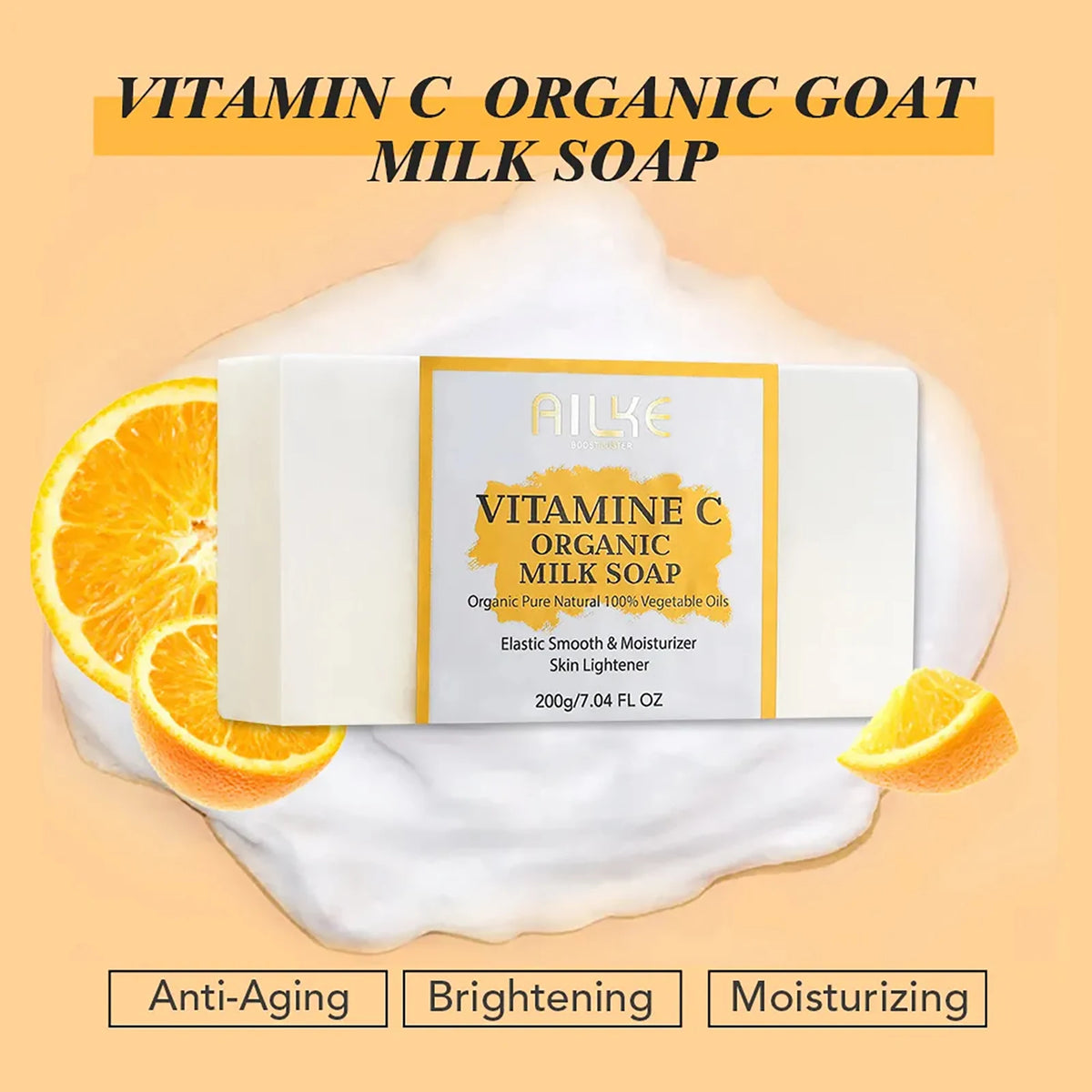 KylieFit Organic Milk Soap With Vitamin C And Collagen