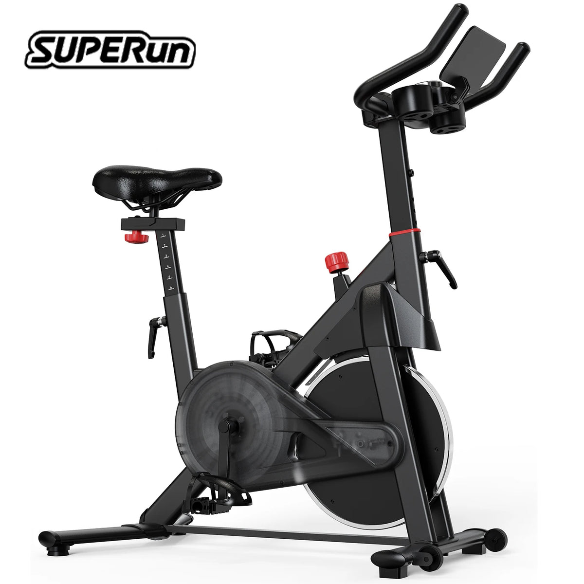 Superun 32 Level Magnetic Resistance Stationary Exercise Bike