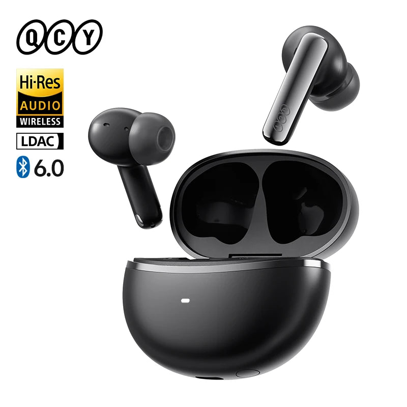 QCY HT18 Wireless Earphones LDAC Hi Res Audio Adaptive ANC