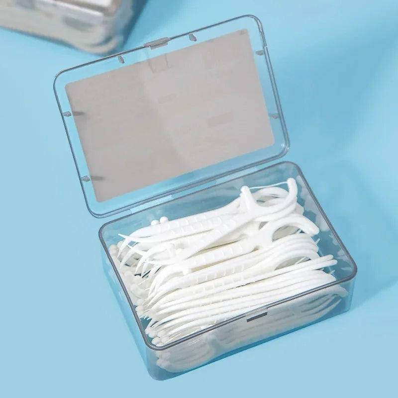 Individually Wrapped Portable Dental Floss Picks For Daily Care