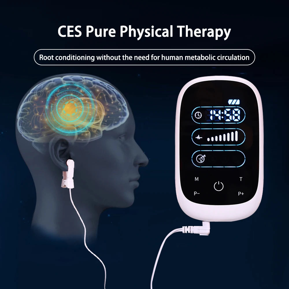 ATANG CES Insomnia Device For Cranial Electrical Stimulation And Relaxation